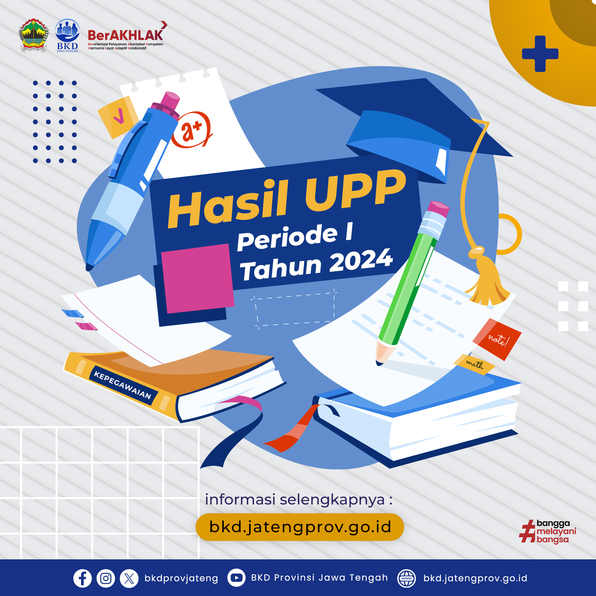 Hasil Penetapan Ujian Peningkatan Pendidikan Periode I Tahun 2024