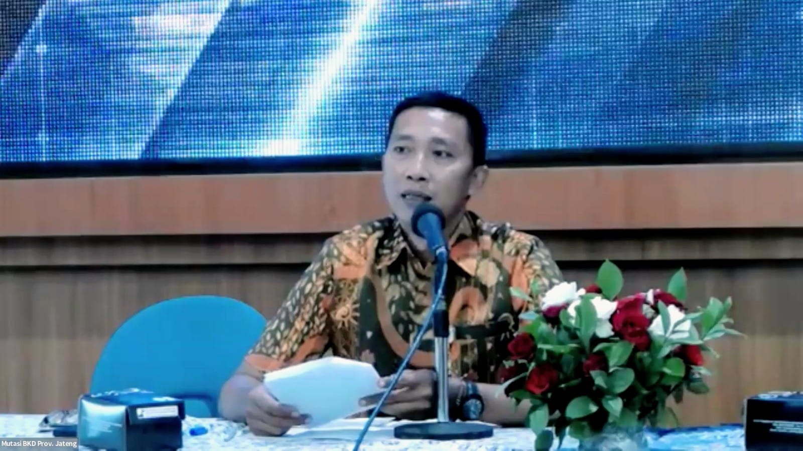BKD Provinsi Jawa Tengah Mengadakan Kegiatan Rekonsiliasi Data Pemberhentian PNS melalui SIASN