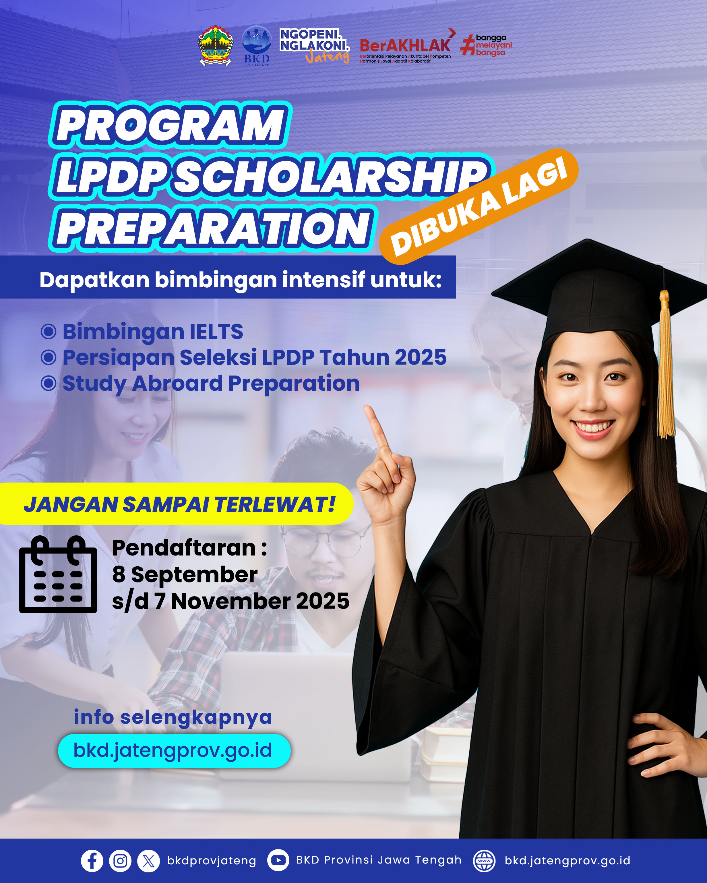 Program LPDP Scholarship Preparation Dibuka Lagi