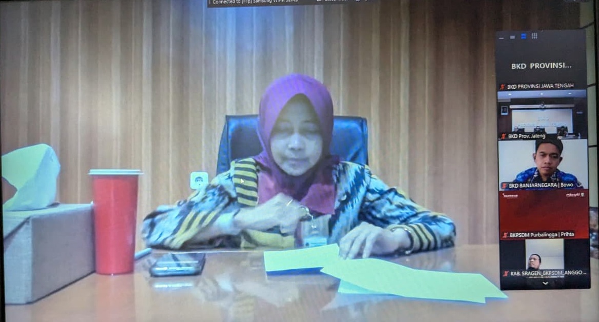 Rapat Koordinasi (Rakor) Integrasi Layanan Kepegawaian Pemerintah Provinsi dan Kabupaten/Kota se-Jawa Tengah dengan Sistem Informasi Aparatur Sipil Negara (SIASN) BKN 